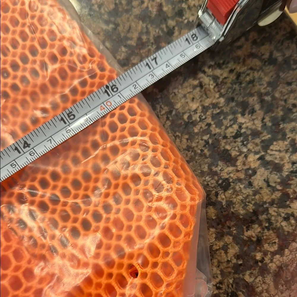 Ulta Mesh Beach Bag in Orange with Samples